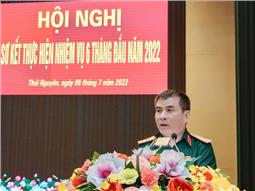 Bộ Tham mưu sơ kết công tác quân sự, quốc phòng 6 tháng đầu năm